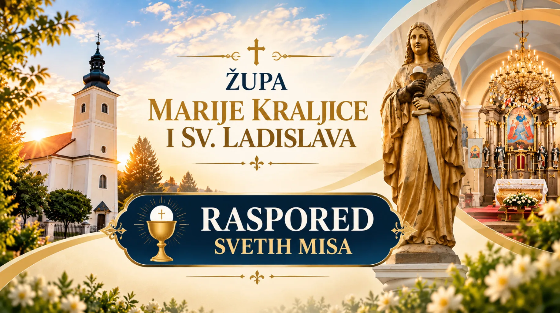 Raspored sv.Misa 04. - 11. 10. 2026.